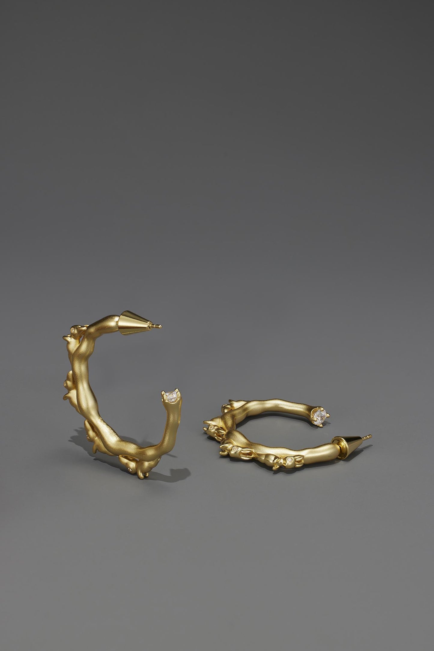 Gold Plated Hoop Earrings