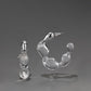 Lucite Cloud Earrings