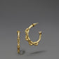 Gold Plated Hoop Earrings