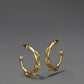Gold Plated Hoop Earrings