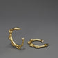 Gold Plated Hoop Earrings