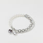 Tak Modne Lucite Dyed Heart Bracelet