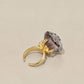 Tak Modne Lucite Diamond Bunny Ring