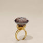 Tak Modne Lucite Diamond Bunny Ring