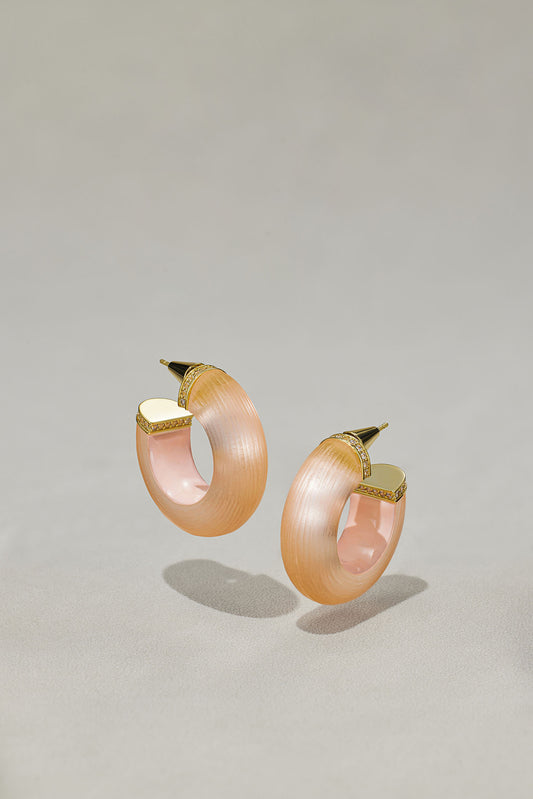 Tak Modne Circle Hoop Earrings