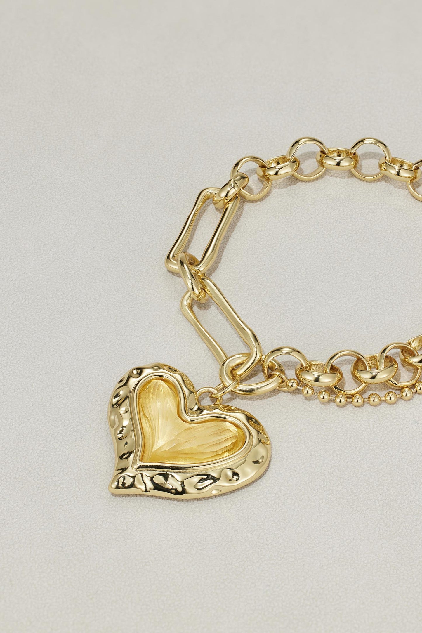 Golden Heart Bracelet