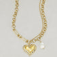Golden Heart Necklace