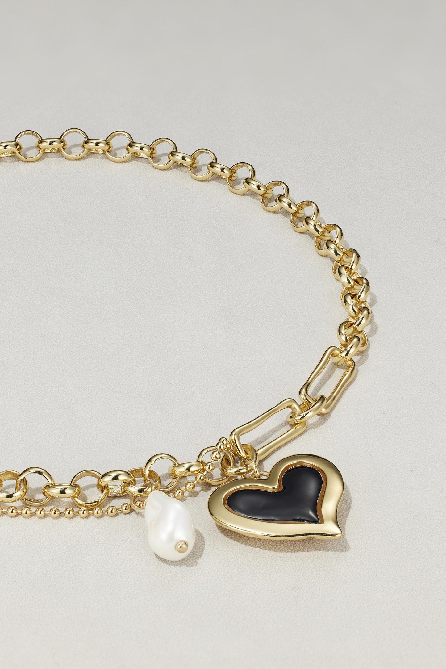Golden Heart Necklace