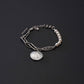 Pearl Metalic Lucite Bracelet