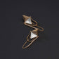 Fashion Matte Rhombus Stud Earrings